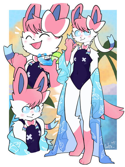 Sylveon Summer Page